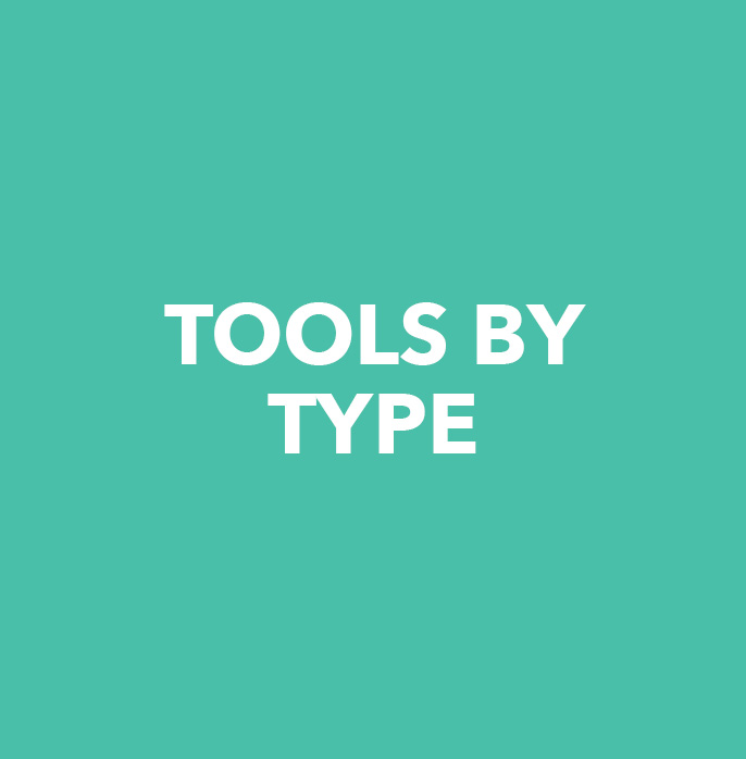 Tools by Type section, teal button